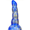 MetallicAnal Gode Fantasy Scopio 17 x 5cm Bleu-Doré